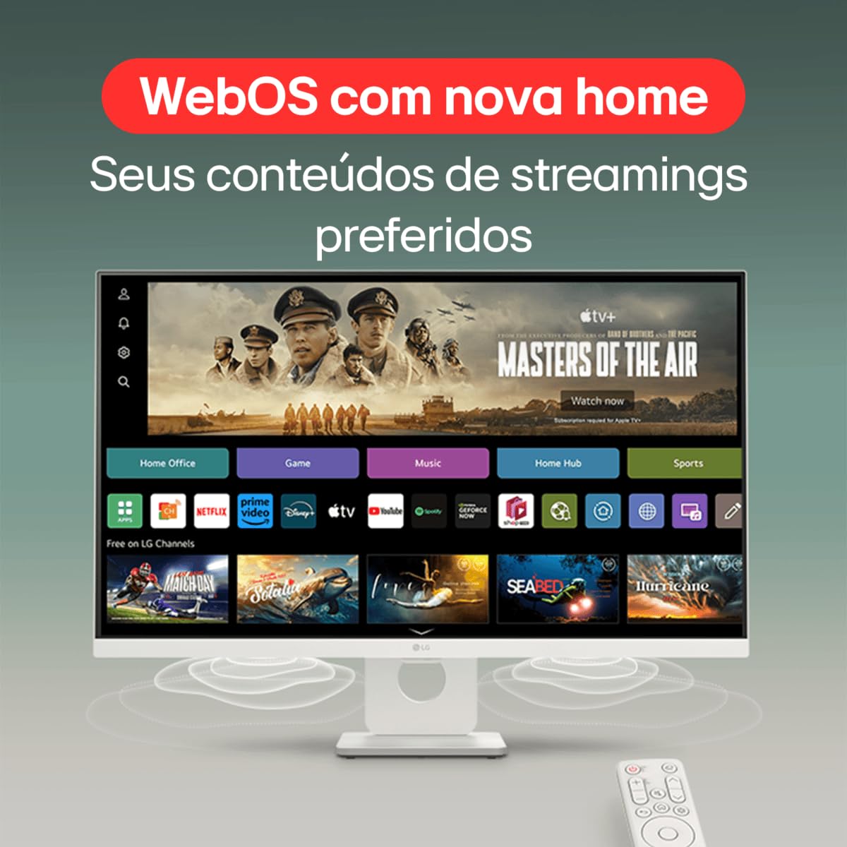 Monitor LG MyView Smart - Tela UHD 4K 32
